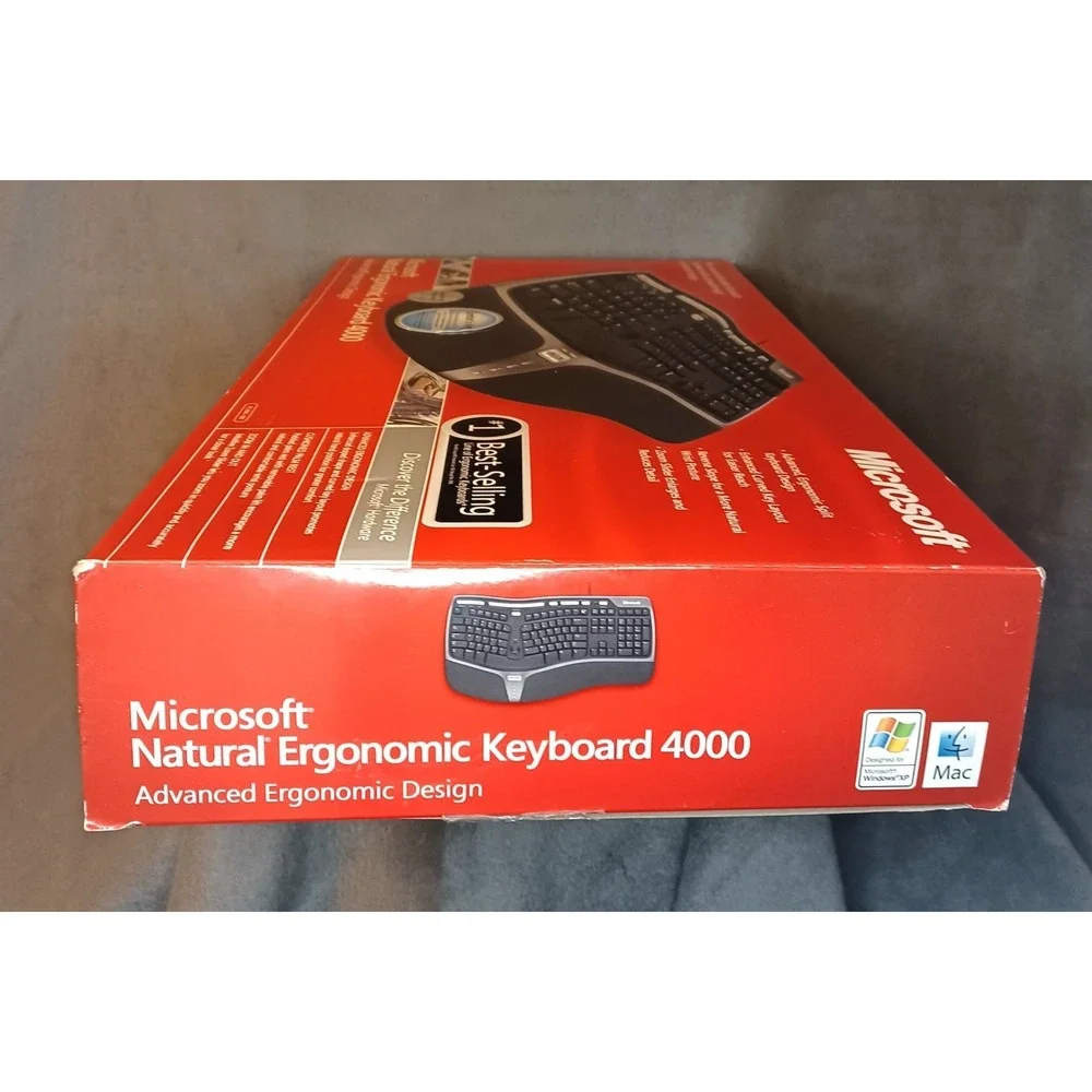 Microsoft Natural Ergonomic Keyboard 4000 Model 1048 **BOX ONLY**‎  NO keyboard